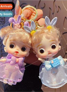 Doll rabbit hairpin cartoon keychain female cute nd exquisit