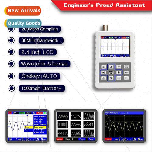 2031H Handheld Compact Portable Digital Oscilloscope 30M Ban