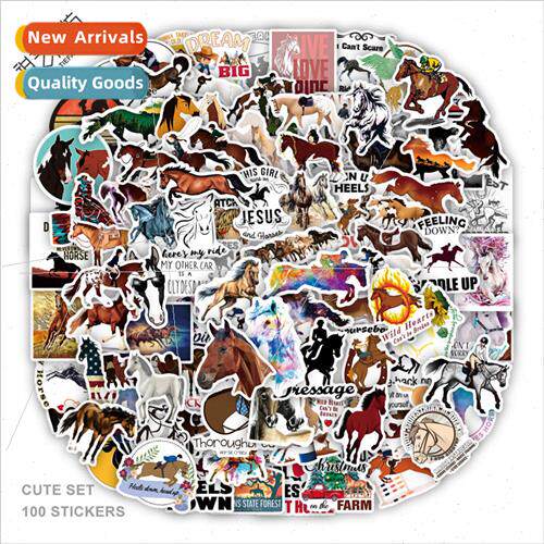100 Equestrian Sports Doodle s ggage Scooter Helmet Phone Ca
