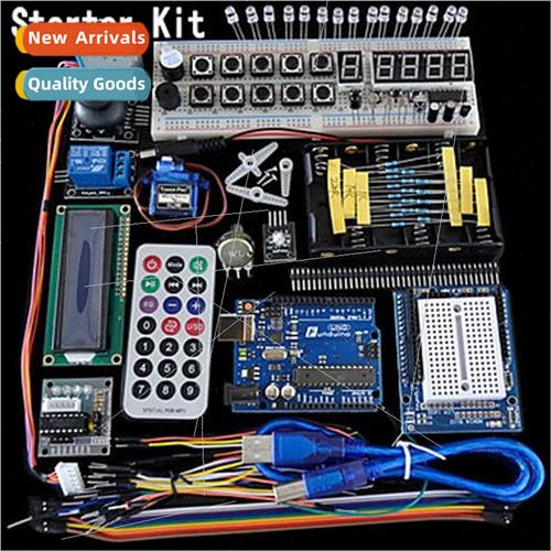 Upgraded UNO R3 Development Board Starter Kit Learning Kit