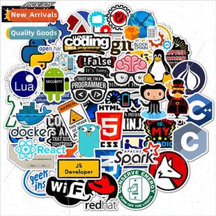 50 Programmer Programming Stickers Stickers Computer Laptop