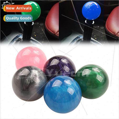 Car con universal gearshift head manual gear acrylic ball bo