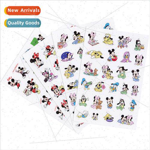 Mickey Minnie Mickey Mouse baby handbook coo card stickers c