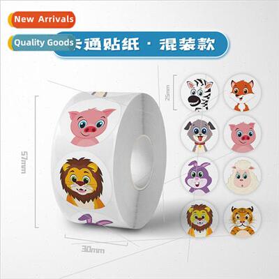 Cute cartoon stationery  stickers kindergarten teacher rewar