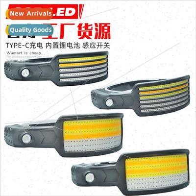 W6126 licone Sensor Headlamp Type-C Rechargeable Headworn To