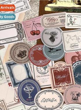 Sticker pack with love sealing series vintage  floral handbo