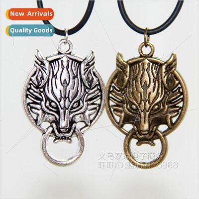 Final Fantasy Wolf Head Necklace Student Non-mainsam Killmon