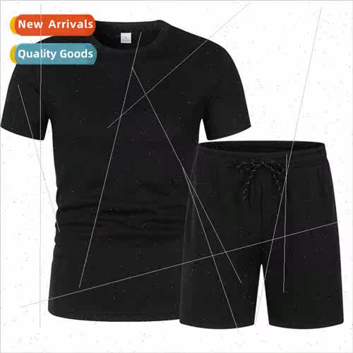 2021 new casual jogging mesh suit mens running training spor