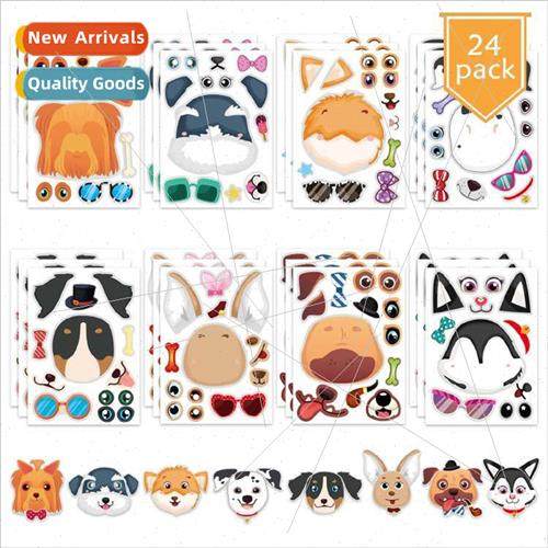 Dog Stickers DIY Craft Stickers Decorations Party Supplies M