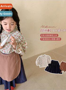Childrens suit 2022 spring and fall new girls suit Korean ba