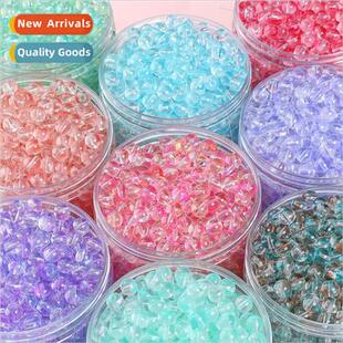 jelly bubble duplex 8mm beads summer round loose cool