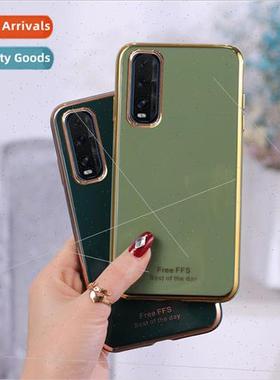 适用 OPPO find X2 cell phone case tpu creative 6D plating ca
