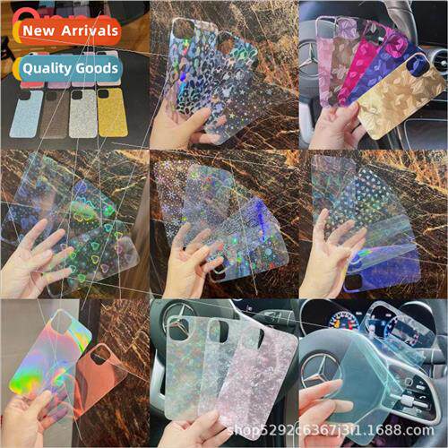Realme oppo back card 适用 Realme9i phone case laser silver