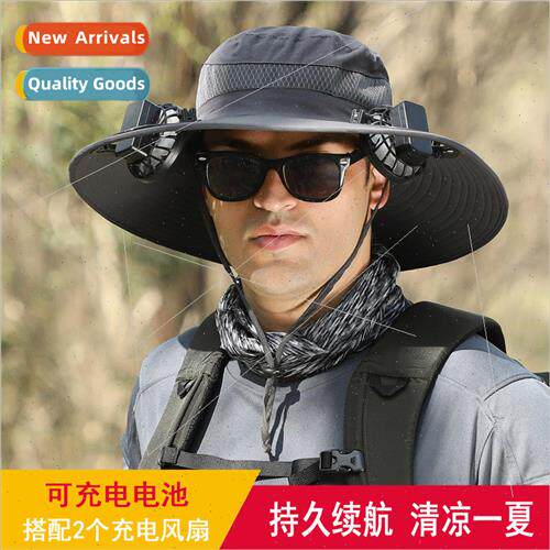 USB lithium battery rechargeable fan embedded long life larg