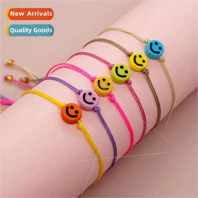 Niche Designs Vacation Beach Style Multicolor Acrylic Smiley