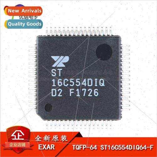 al Genuine SMT ST16C554DIQ64-F UART Interface Chip 4 Channel