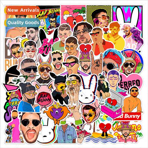 50 Bad Bunny Bad Bunny nger Graffiti Stickers Cell Phone Cas