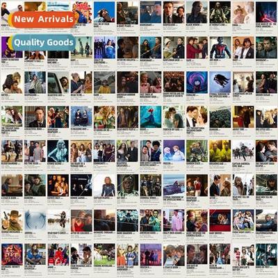 100 stickers poster stills classic movie stickers luggage mo