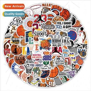100 basketball graffiti stickers decorative notebook station