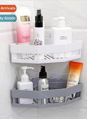 Non-marking stick triangle shelf bathroom organizer kitchen
