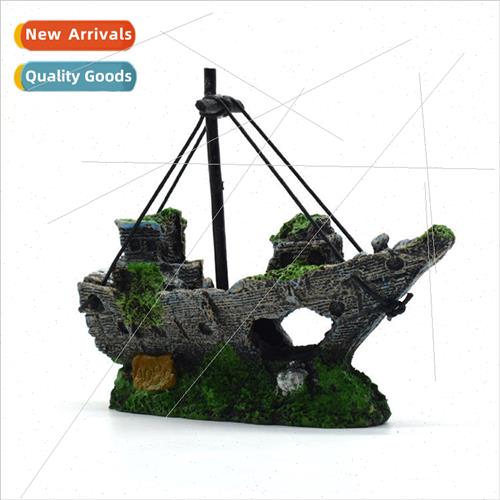 Pirate ship aquarium aquascape aquarium glass aquarium aquas