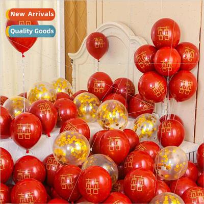 Balloon ruby wedding room decoration proposal romantic weddi