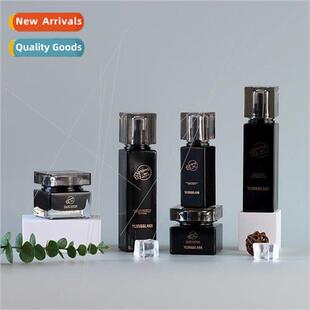 New quadrangle thick bottom skin care glass bottle moisturiz