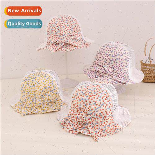 New foldable breathable fishermans hat baby and young childr