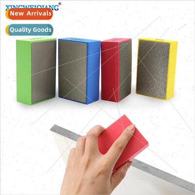 Edge trimmer 90*55mm full of sand Diamond hand rubbing pads