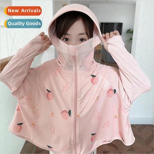 children ice silk men clothing women sunscreen printing and