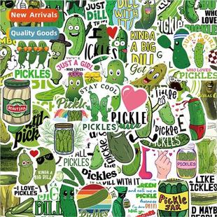 graffiti Pickle stickers decorative noteboo luggage green