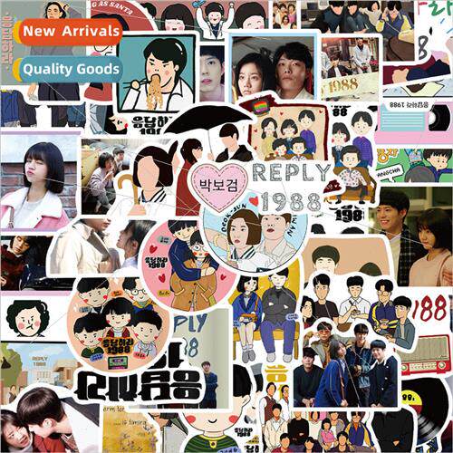 50 popular Korean drama please answer 1988 graffiti stickers