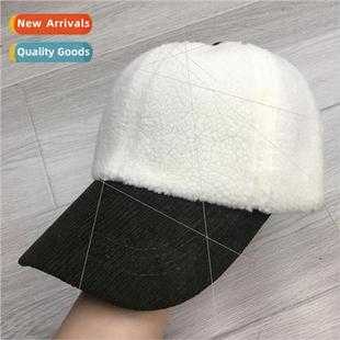 lambs wool Japanese cap the baseball Korean versatile