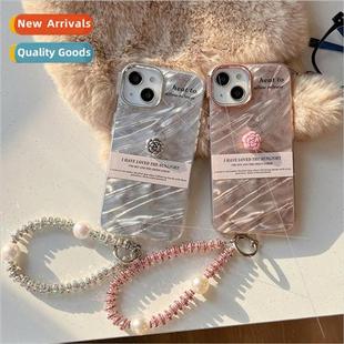 English label bracelet luxury 15P ins iPhone Light flower