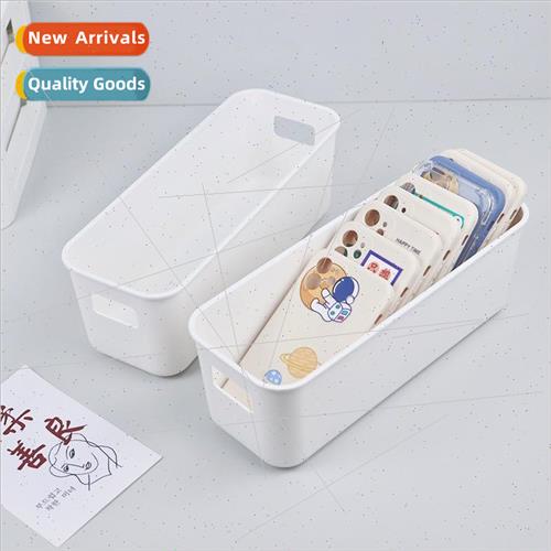 Cell phone case desktop storage box dormitory narrow side st