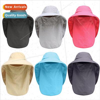 2023 new summer outdoor fisherman hat men and women removabl