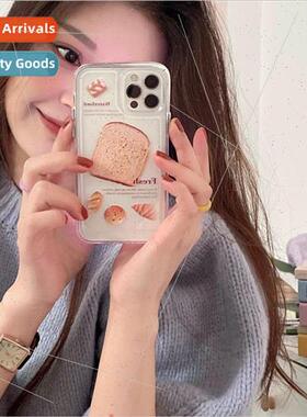 适用 iphone13pro max toast ins bread apple 12 phone case 11