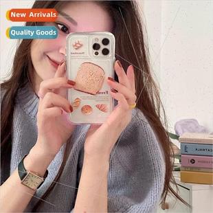 apple max case phone bread ins toast iphone13pro 适用