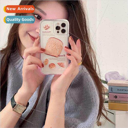 适用 iphone13pro max toast ins bread apple 12 phone case 11
