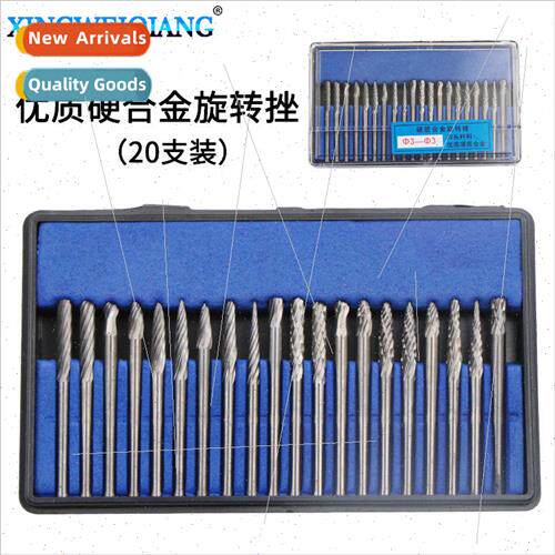 3*3mm set of single grain and double grain 20pcs tungsten ca
