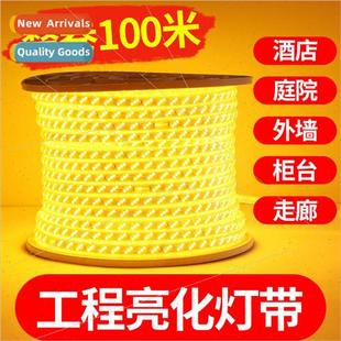 yellow golden light led project 100 strip meters