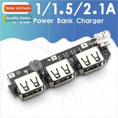 3USB Mobile Power Circuit Board 5V2.1A Booster Module/DIY Ch