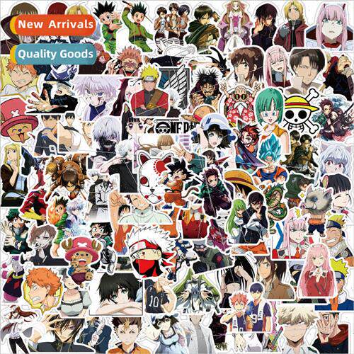 100 classic Japanese cartoon characters collection graffiti