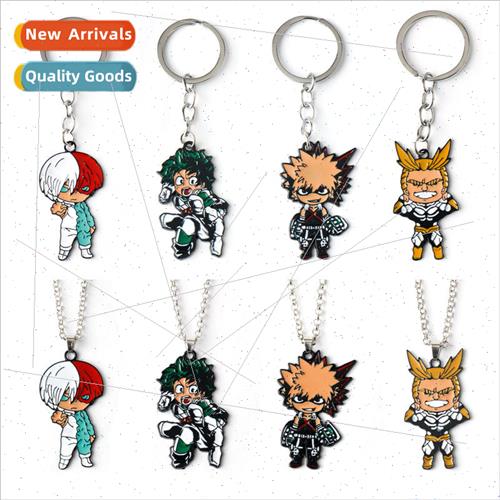 Anime s My Hero Academia alloy keychain pendant Izuku Midori