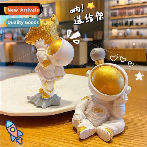 Creative resin astronaut diary ornaments desktop decorations