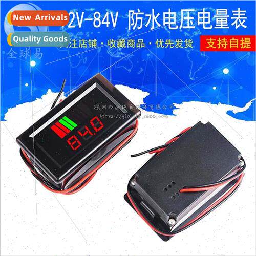 Waterproof Electric Car Voltage Meter Electricity Meter 12V