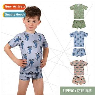 Childrens swimsuits boys swimming suit wind cartoon swimsuit