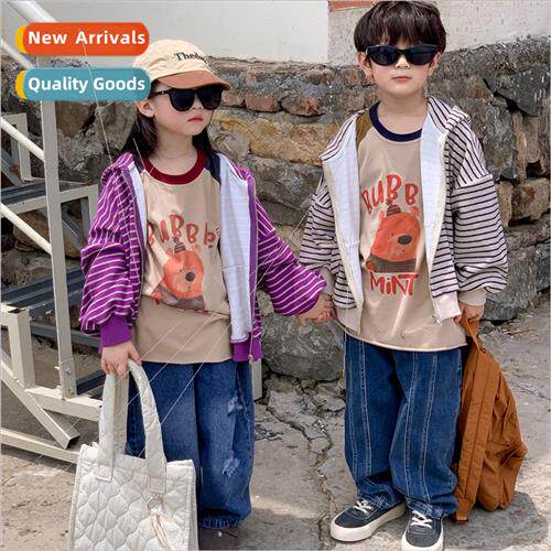 Childrens jackets 2023 fall  boys and girls Korean  of the s