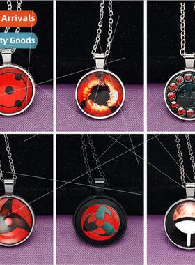 Japan anime  jewelry Naruto time gem pendant necklace Sharin