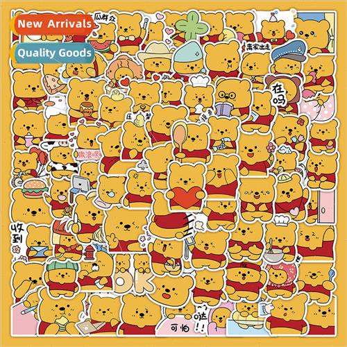 60 pcs of nature bear bear animal cute  childrens notes hand